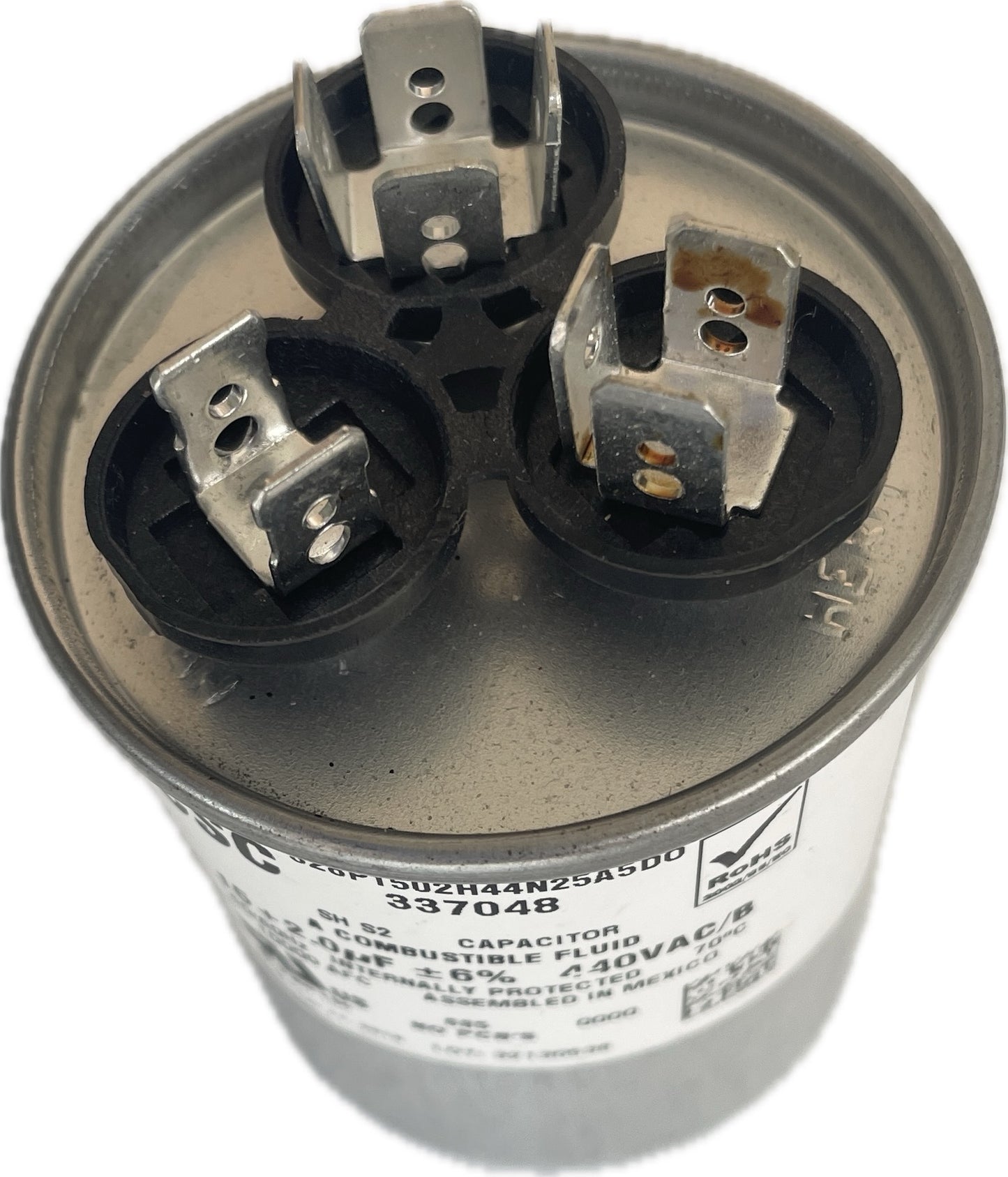 15 + 2 MFD 440 VAC