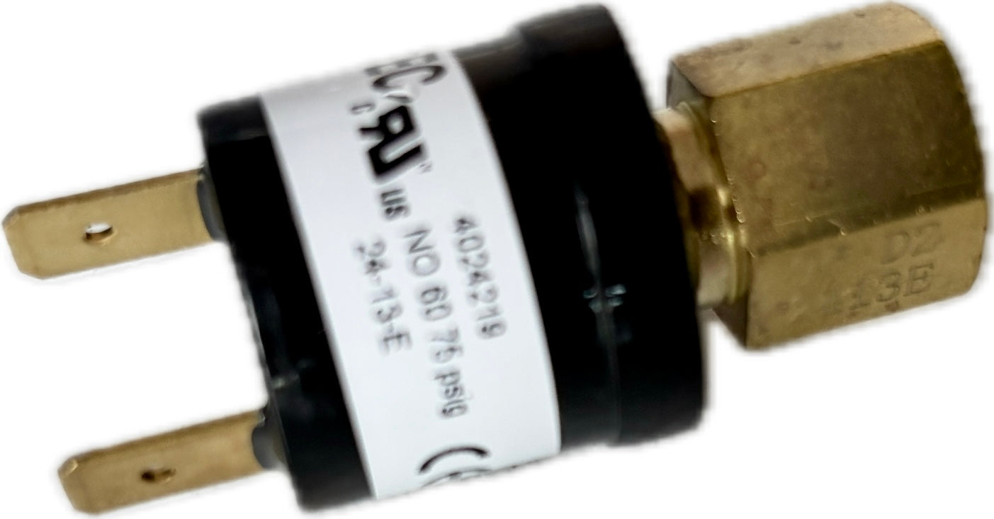 Low Pressure Switch 60 psig NC