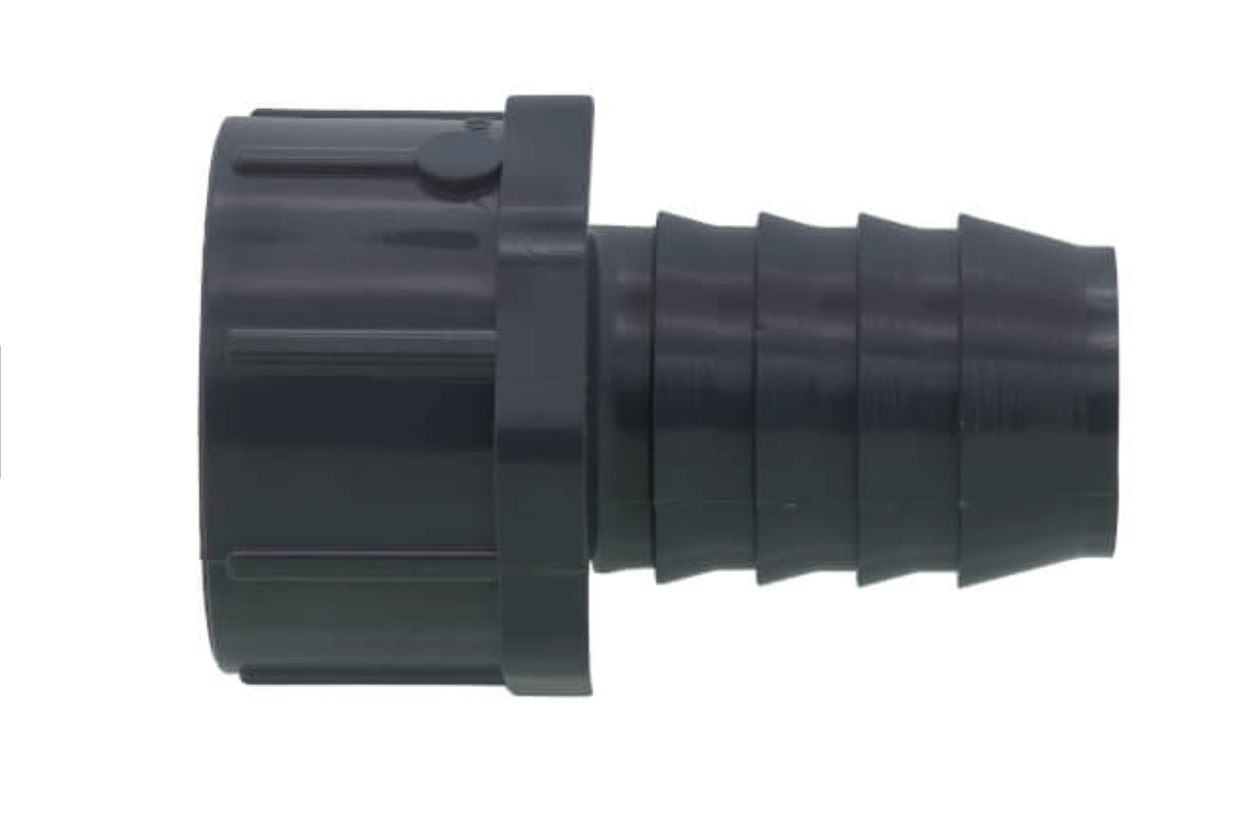 1" PVC Barbed Insert Female (Insert x FIPT)