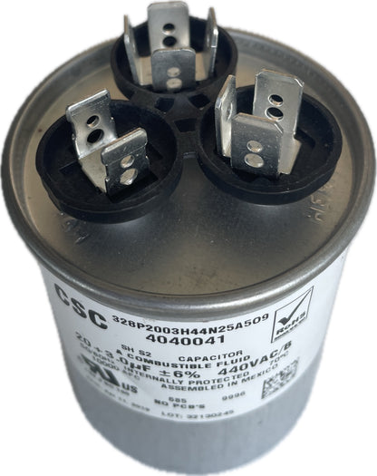 20 + 3 MFD 440 VAC