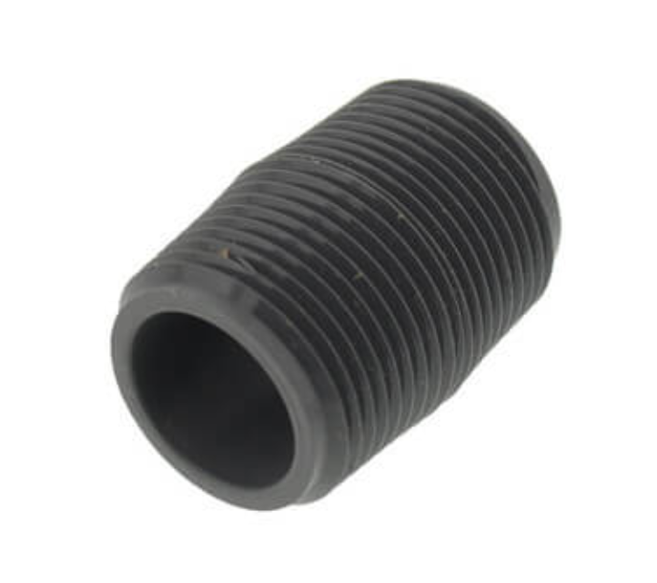 3/4" x 1-1/2" PVC Threaded Close Nipple