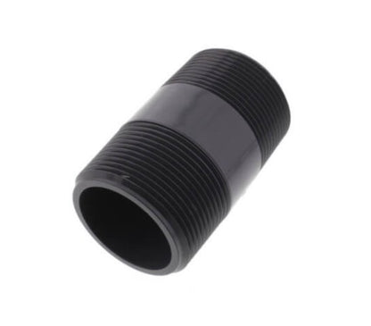 1-1/4" x 3" PVC Threaded Nipple