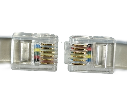 CXP Straight-Through Display Communication Cables RJ12 Various Lengths