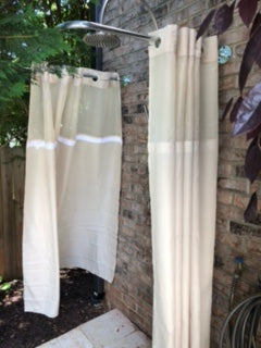 30" x30" Indoor/Outdoor Removable Shower Rod