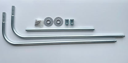 40" x 43" Indoor/Outdoor Removable Shower Rod