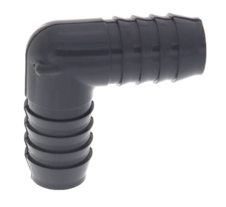 1" 90° PVC Insert Elbow (Insert x Insert)