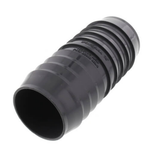 1-1/2" PVC Insert Coupling (Insert x Insert)