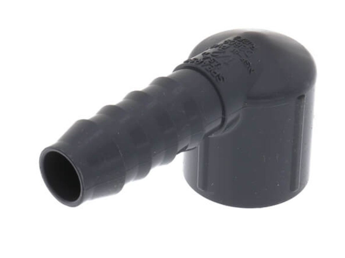 3/4" 90° PVC Insert Elbow (Insert x FIPT)