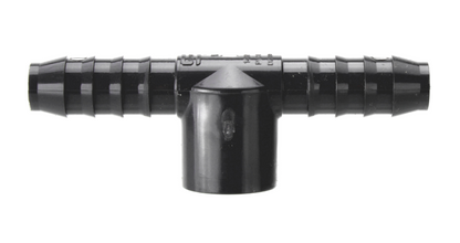 3/4" Barbed PVC Tee (Insert x Insert x FIPT)