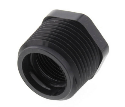 1" X 3/4" PVC Sch. 80 Flush Style Reducer Bushing (MPT x FPT)